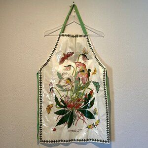 Portmeirion‎ Botanic Garden Apron Christmas Rose 32x21 Floral PVC
